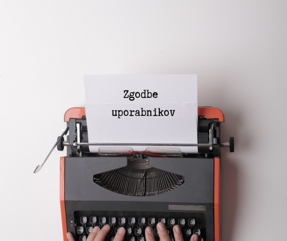 ZGODBE UPORABNIKOV: Ujeta