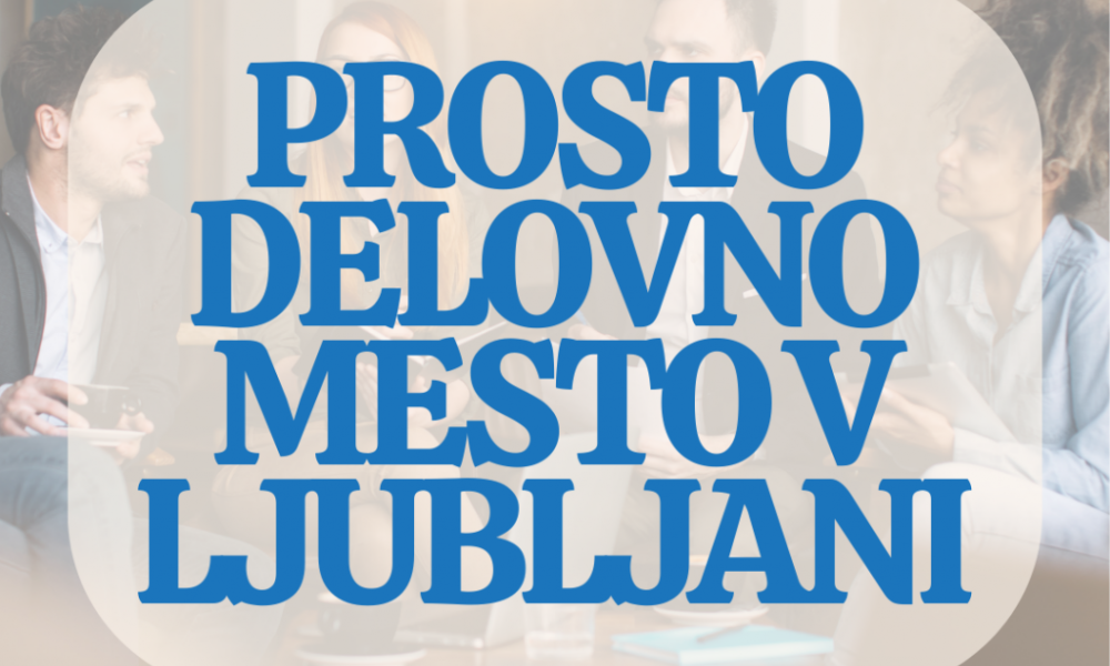 Prosto delovno mesto v Ljubljani: STROKOVNI DELAVEC NA PODROČJU SOCIALNEGA VARSTVA - M/Ž