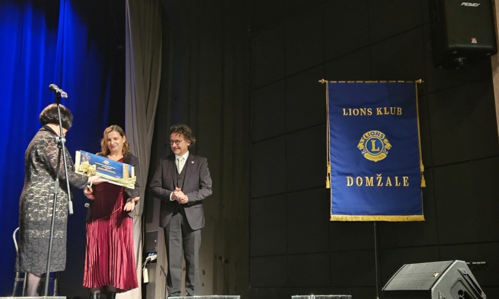 Glasbena predstava Piaf, Edith Piaf in donacija Lions kluba Domžale