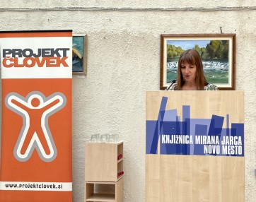 Suzana Puntar, predsednica Društva Projekt Človek