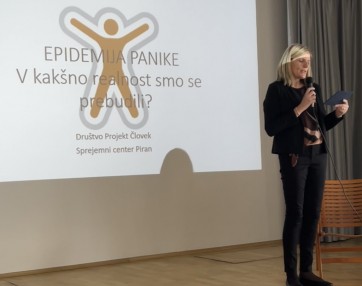 Helena  Boštjančič Škrlj, Društvo Projekt Človek