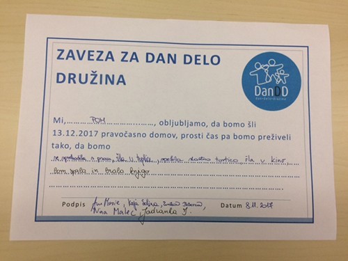 13. dec. 2017 - Dan DeloDružina