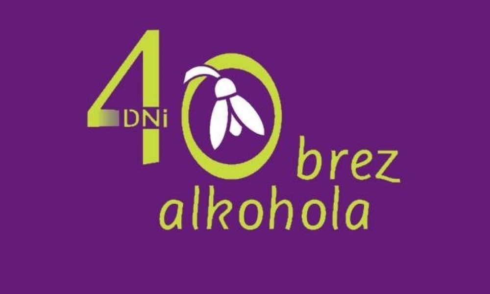 V Društvu Projekt Človek podpiramo akcijo 40 dni brez alkohola
